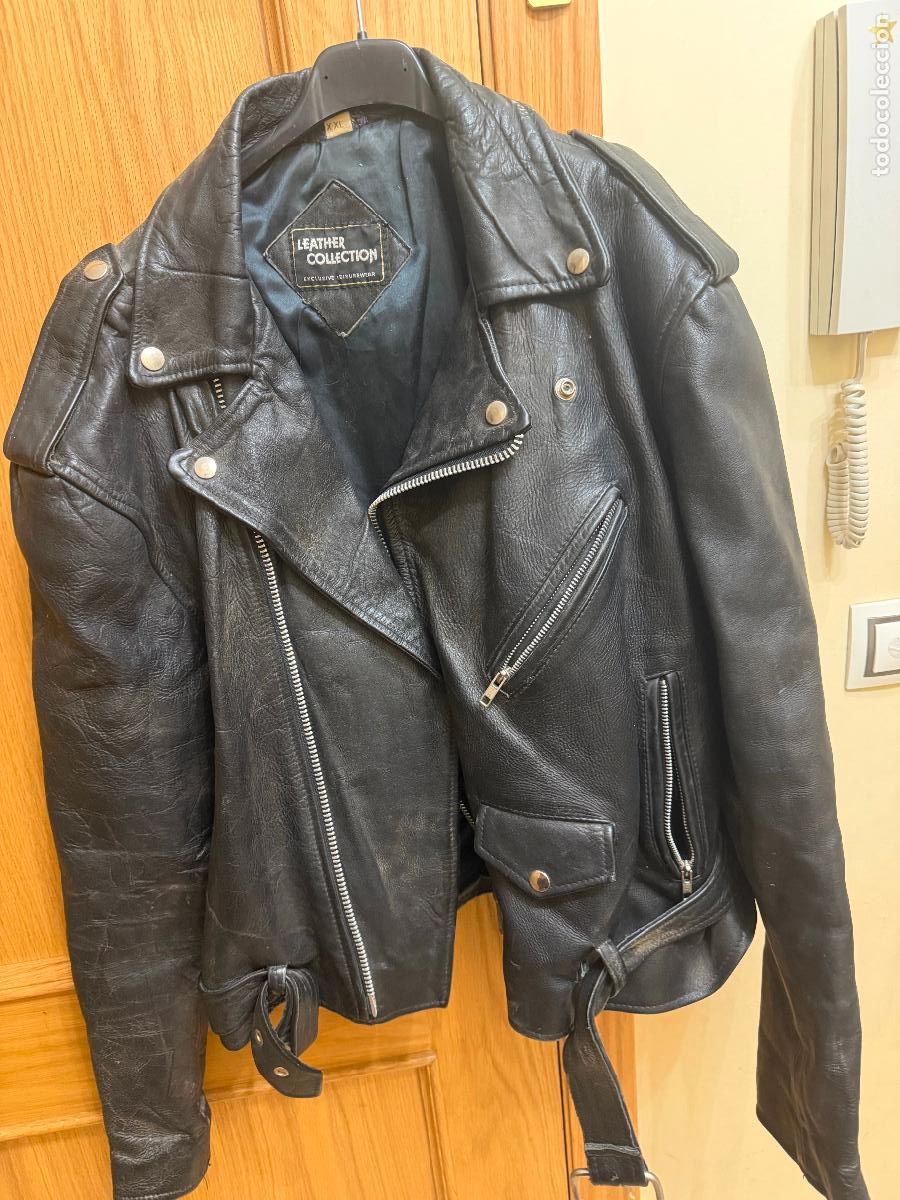 Vintage: Chaqueta chupa de cuero Leather collection