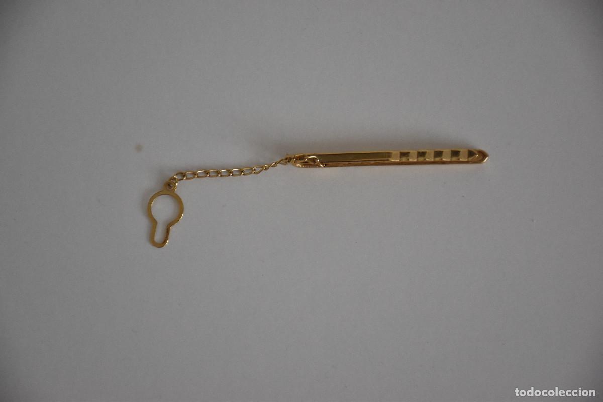 Vintage: pinza para corbata aspecto dorado - Foto 1
