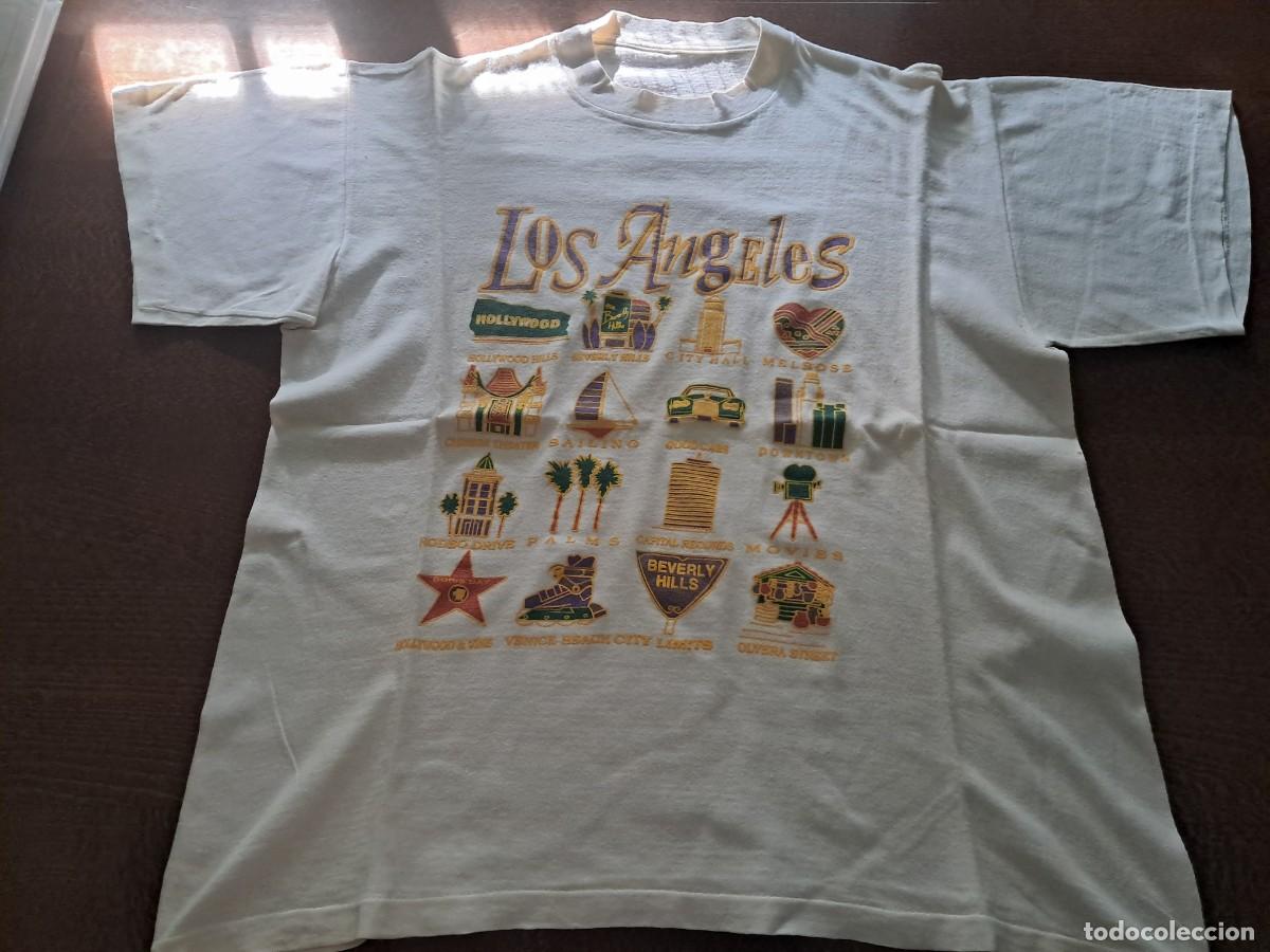 Vintage: CAMISETA LOS ANGELES - COMPRADA EN EEUU 1995 - FRUIT OF THE LOOM