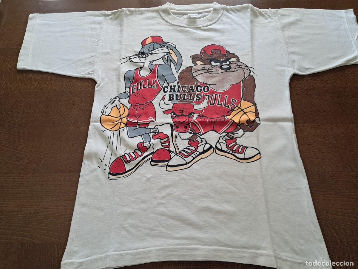 Vintage: CAMISETA LOONEY TUNES CHICAGO BULLS - WARNER BROS - COMPRADA EN USA 1995