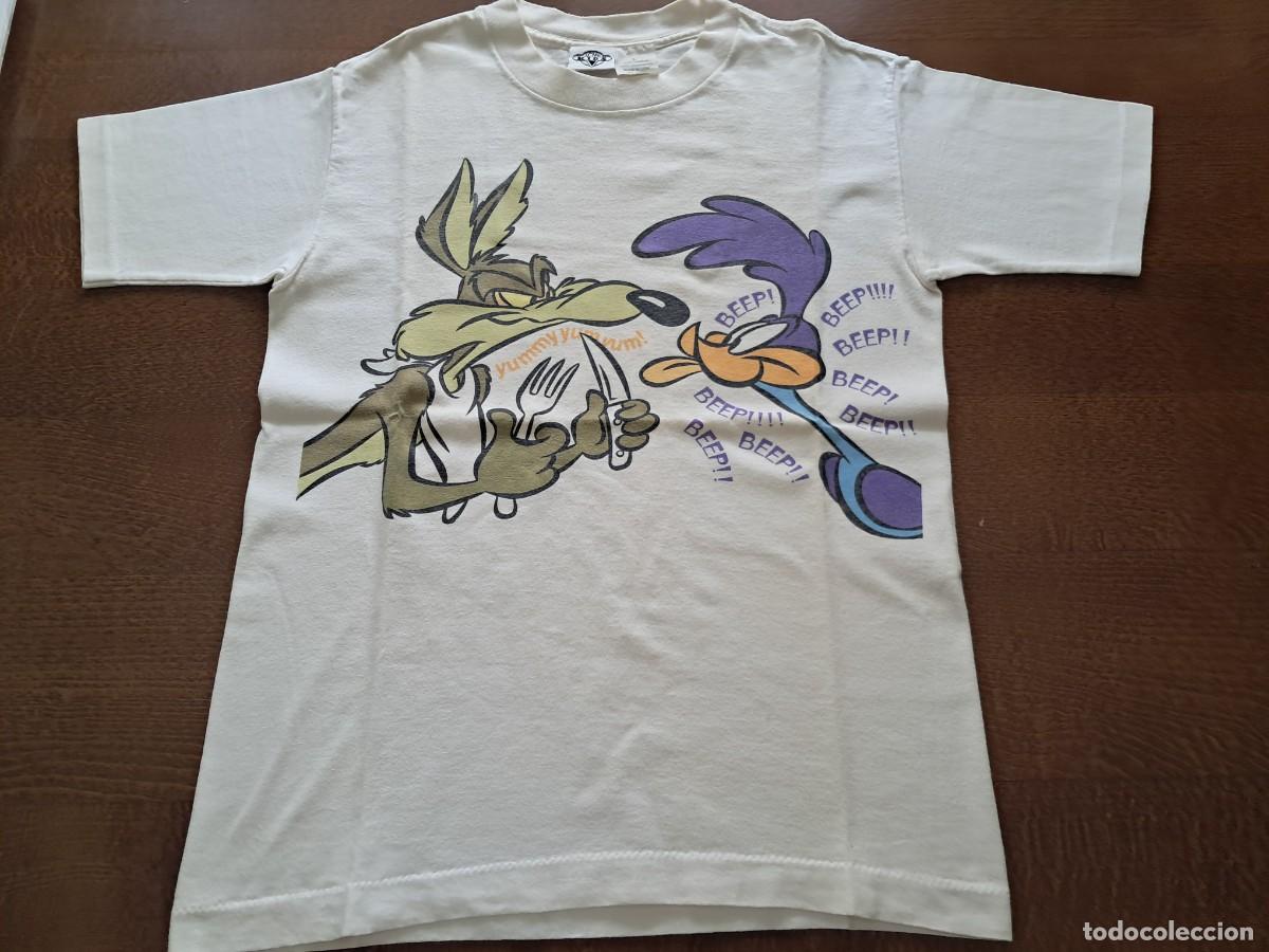 Vintage: CAMISETA LOONEY TUNES, OFICIAL WARNER BROS - USA 1995, SINGLE STITCH - ACME KIDS