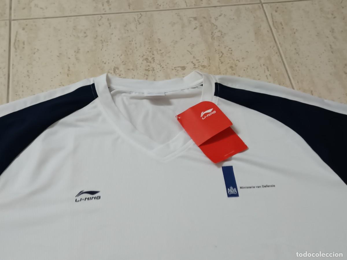 Vintage: Camiseta Deportiva MINISTERIO DEFENSA HOLANDA. Talla XXL (NUEVA)