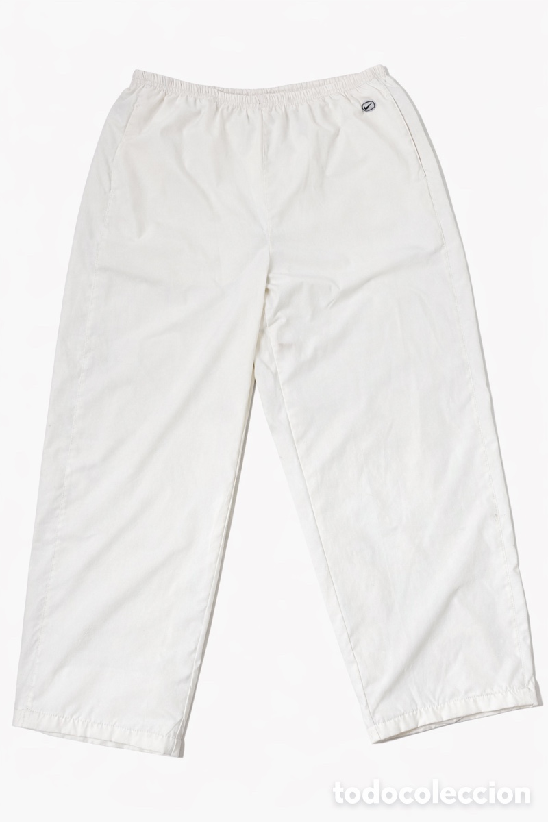 Vintage: Nike pantal&oacute;n deportivo vintage blanco talla XL &ndash; a&ntilde;os 90