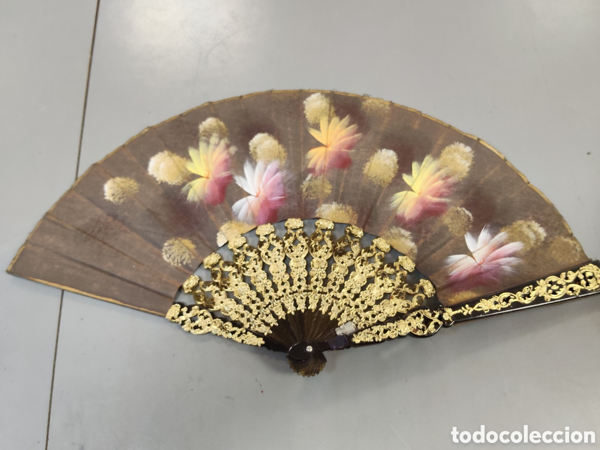 Vintage: Antiguo abanico de colecci&oacute;n