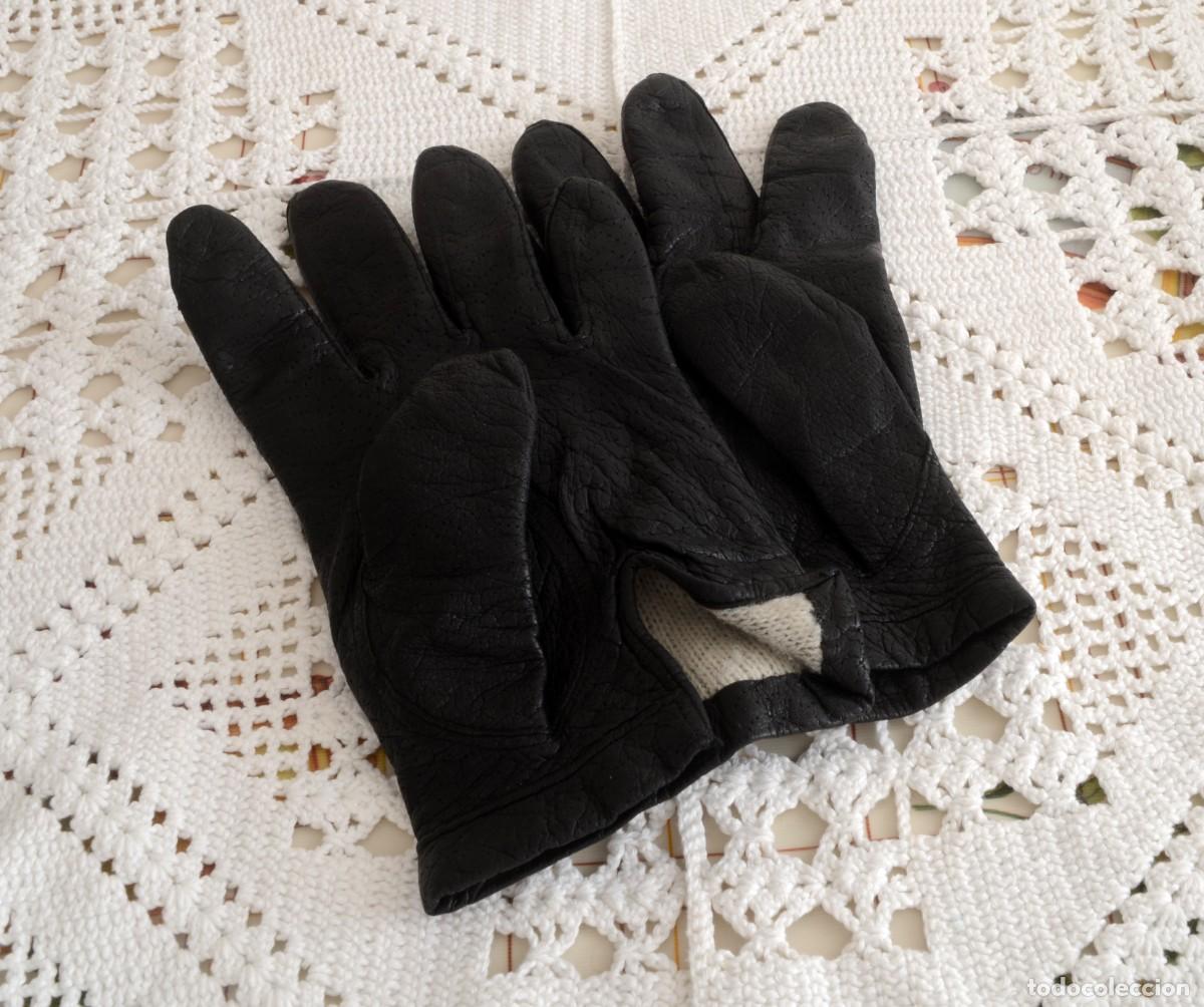 Vintage: GUANTES DE PIEL XXS NEGRO, vintage