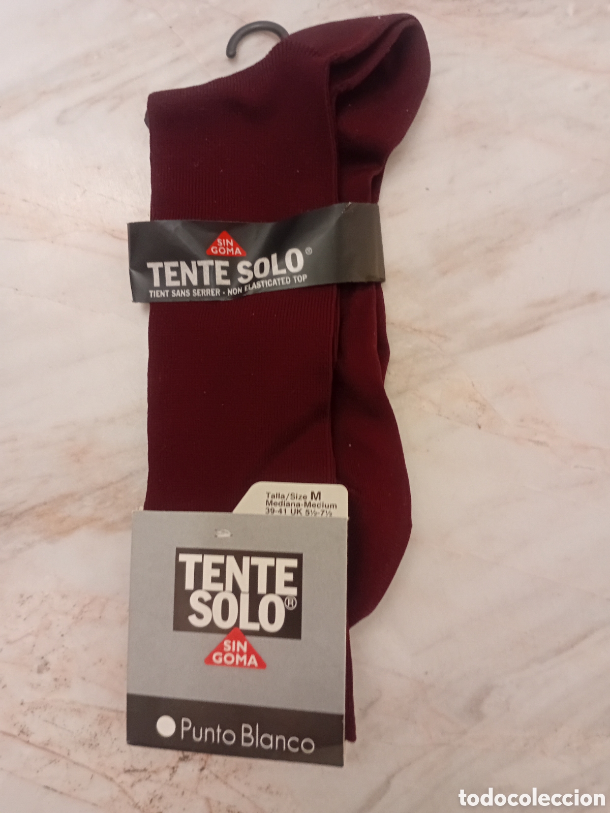 Vintage: Calcetines Punto Blanco