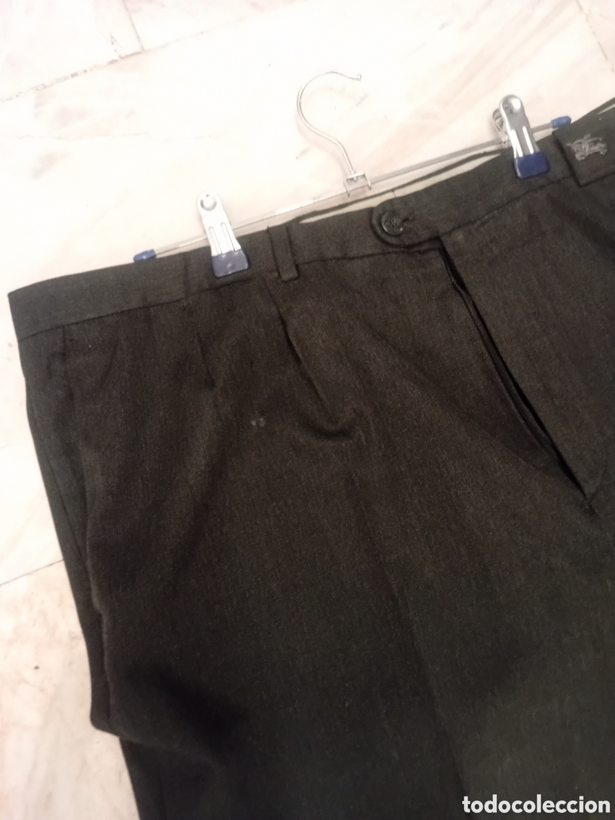 Vintage: Pantal&ograve;n cl&aacute;sico marca Burberry - Foto 2
