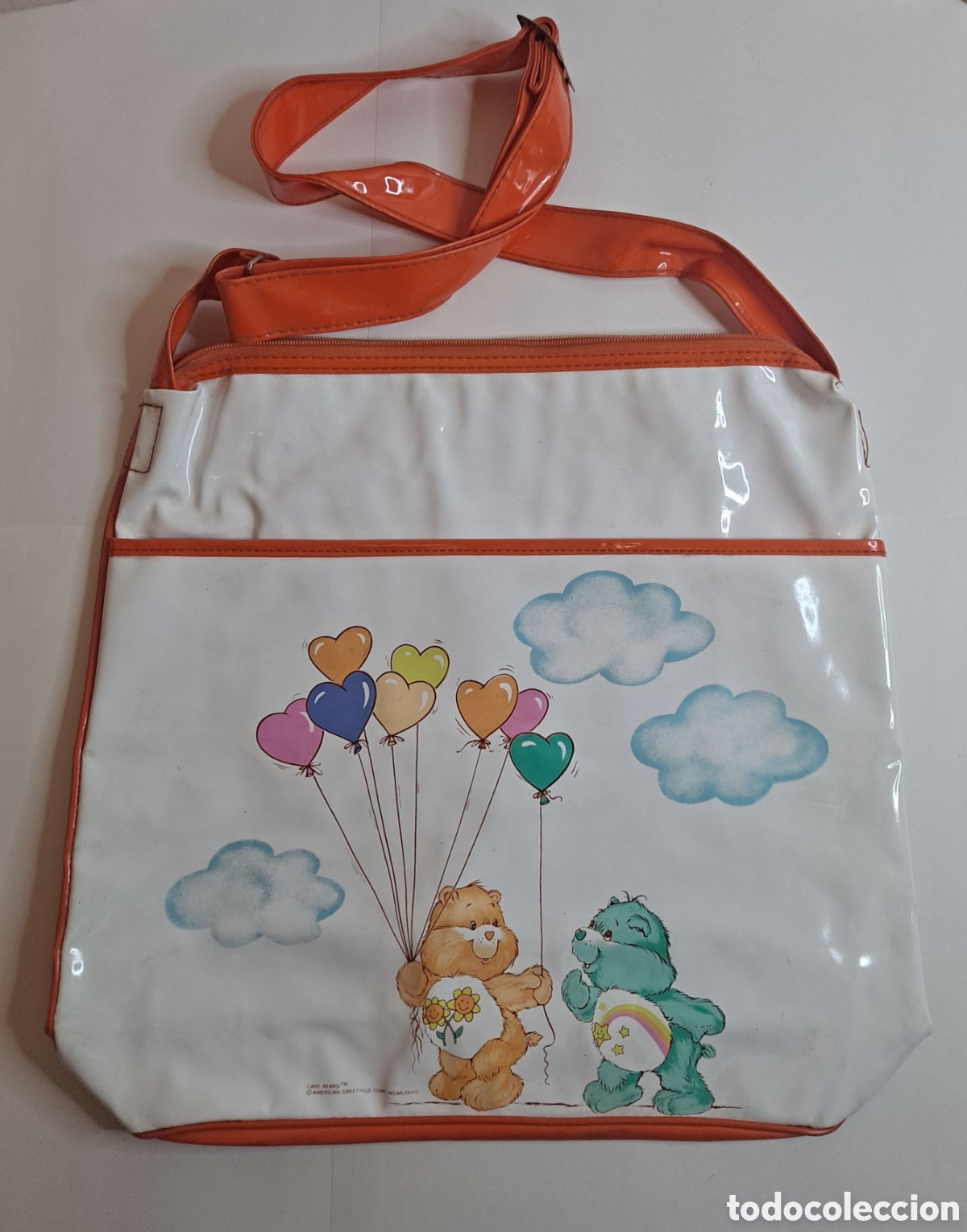 Vintage: OSOS AMOROSOS. BOLSA. NUEVA. SIN ESTRENAR. 36 X 35 X 10 CM. 1985. CARE BEARS. BANDOLERA.