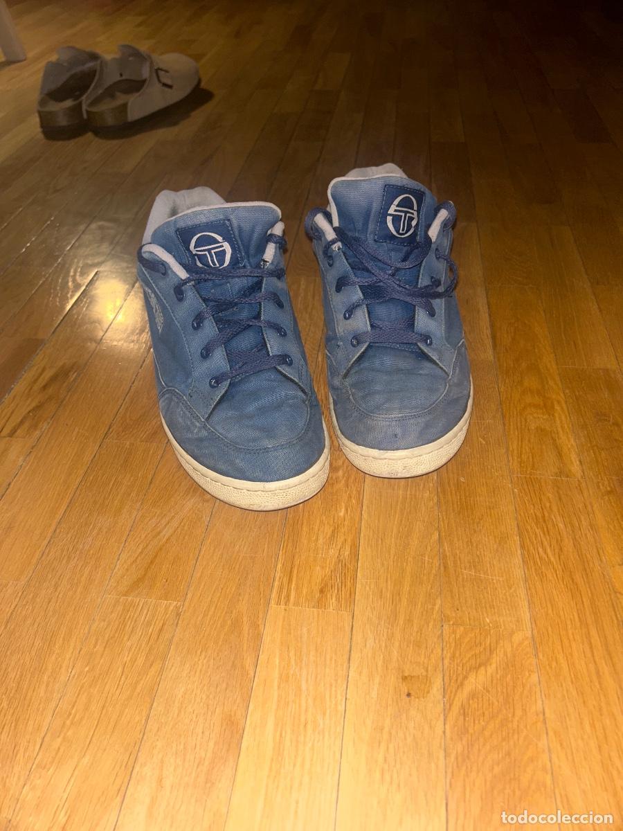 Vintage: Zapatillas Azules Sergio Tacchini