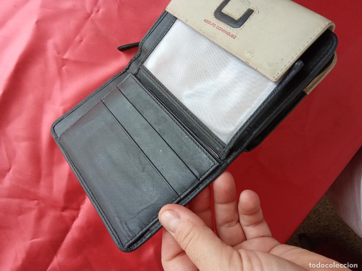 Vintage: Cartera de piel Adolfo Dominguez C. Bolsos - Foto 5