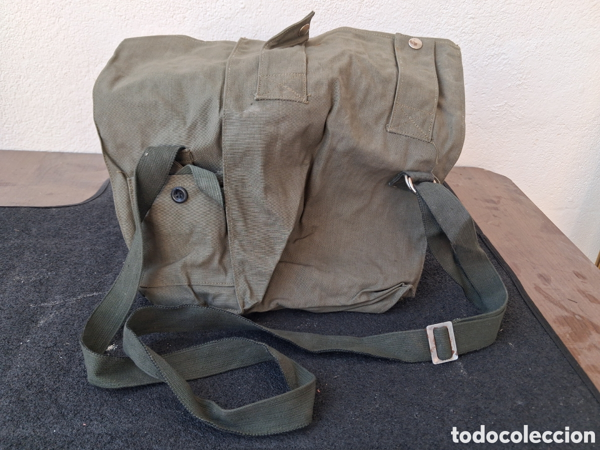 Vintage: Bolsa m&aacute;scara gas estilo sovi&eacute;tico