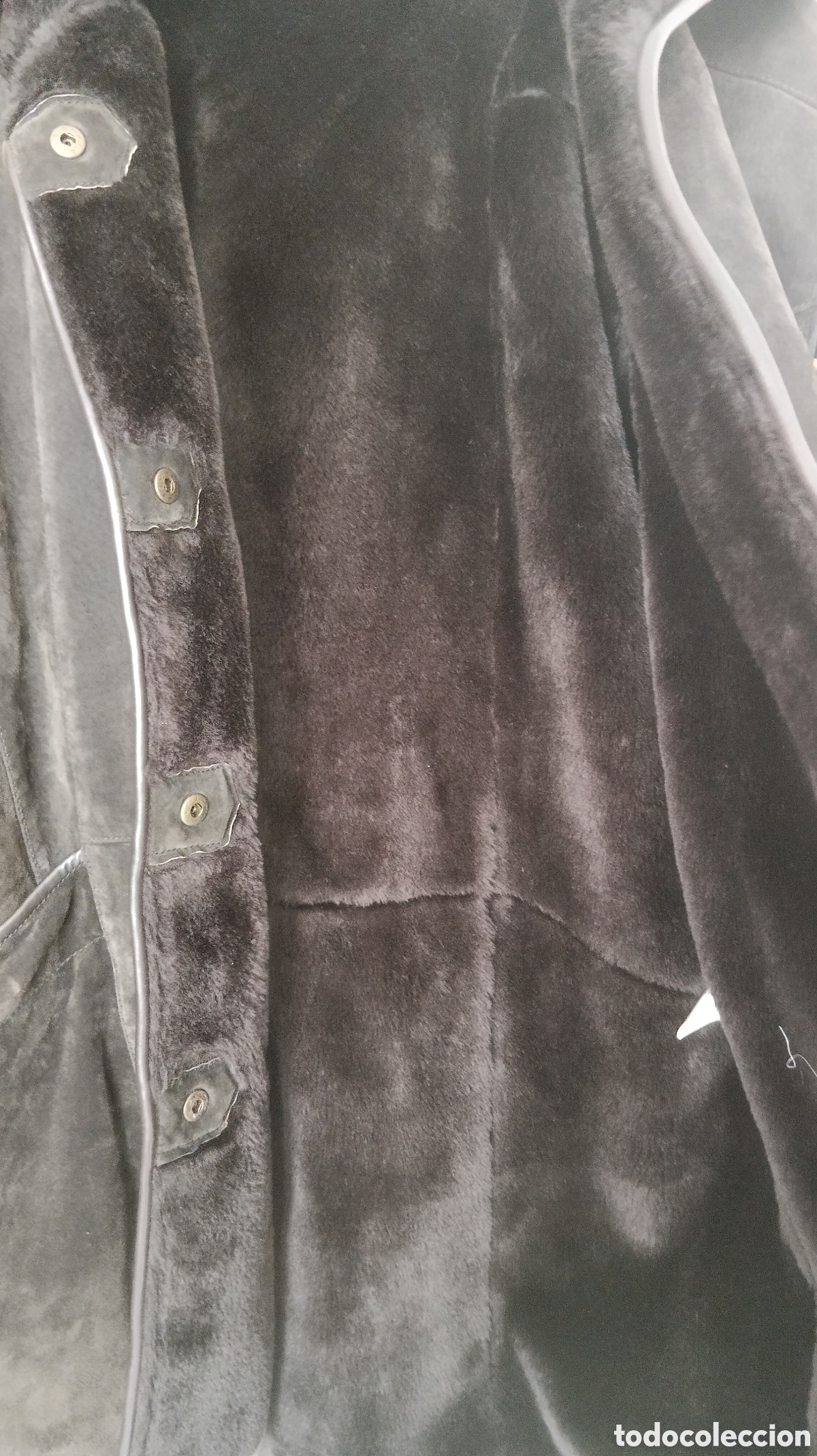 Vintage: Chaqueta de piel de cerdo - Foto 3