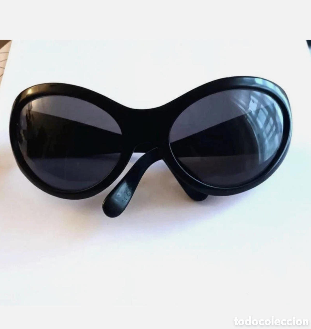 Vintage: Gafas de sol mujer Vintage Nina Ricci NR 3086&rdquo;, &rdquo;Made in France 1980 Negras Modelo oversize Numerado