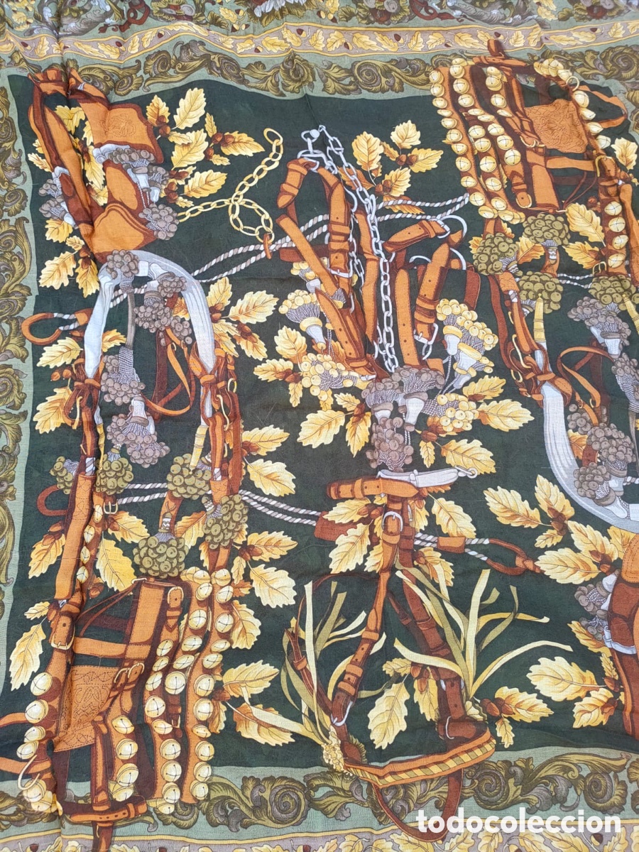 Vintage: Pa&ntilde;uelo de seda de Loewe - Foto 2