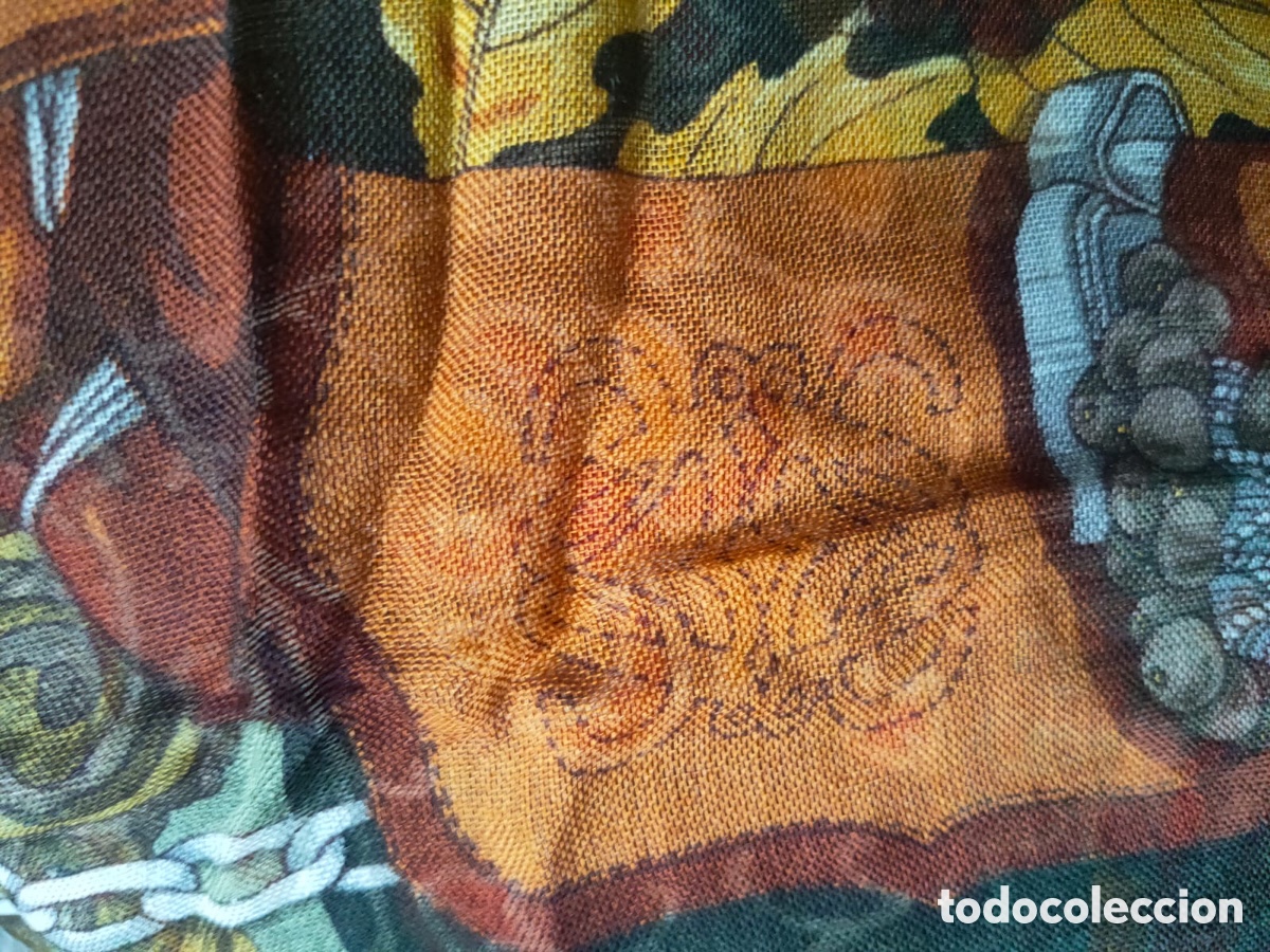 Vintage: Pa&ntilde;uelo de seda de Loewe - Foto 4