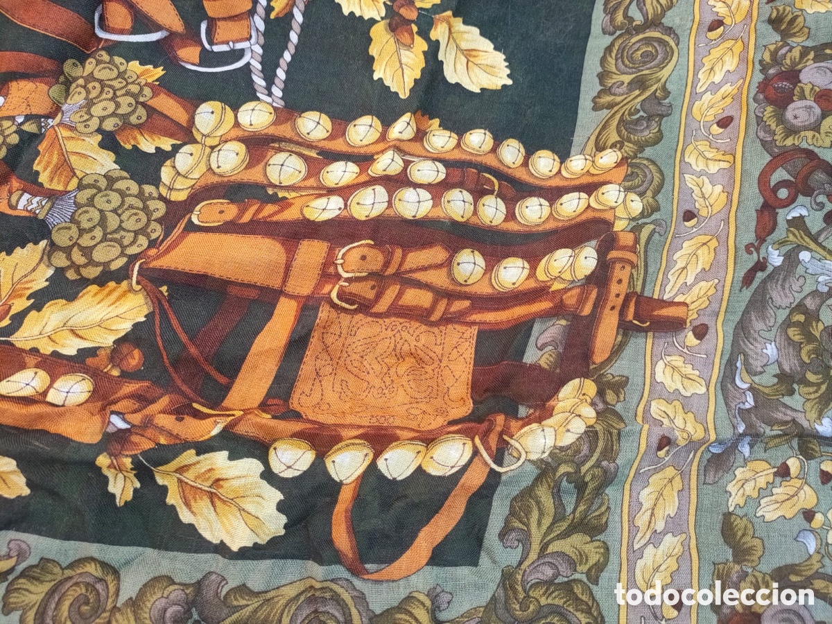 Vintage: Pa&ntilde;uelo de seda de Loewe - Foto 5
