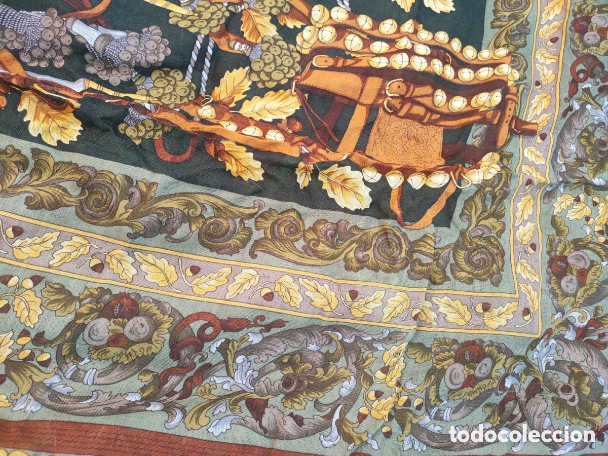 Vintage: Pa&ntilde;uelo de seda de Loewe - Foto 6
