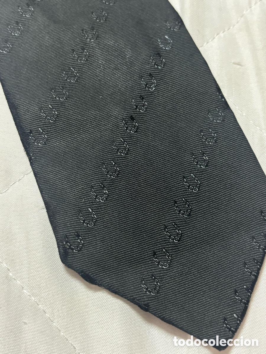 Vintage: Corbata de seda Hermes - Foto 4