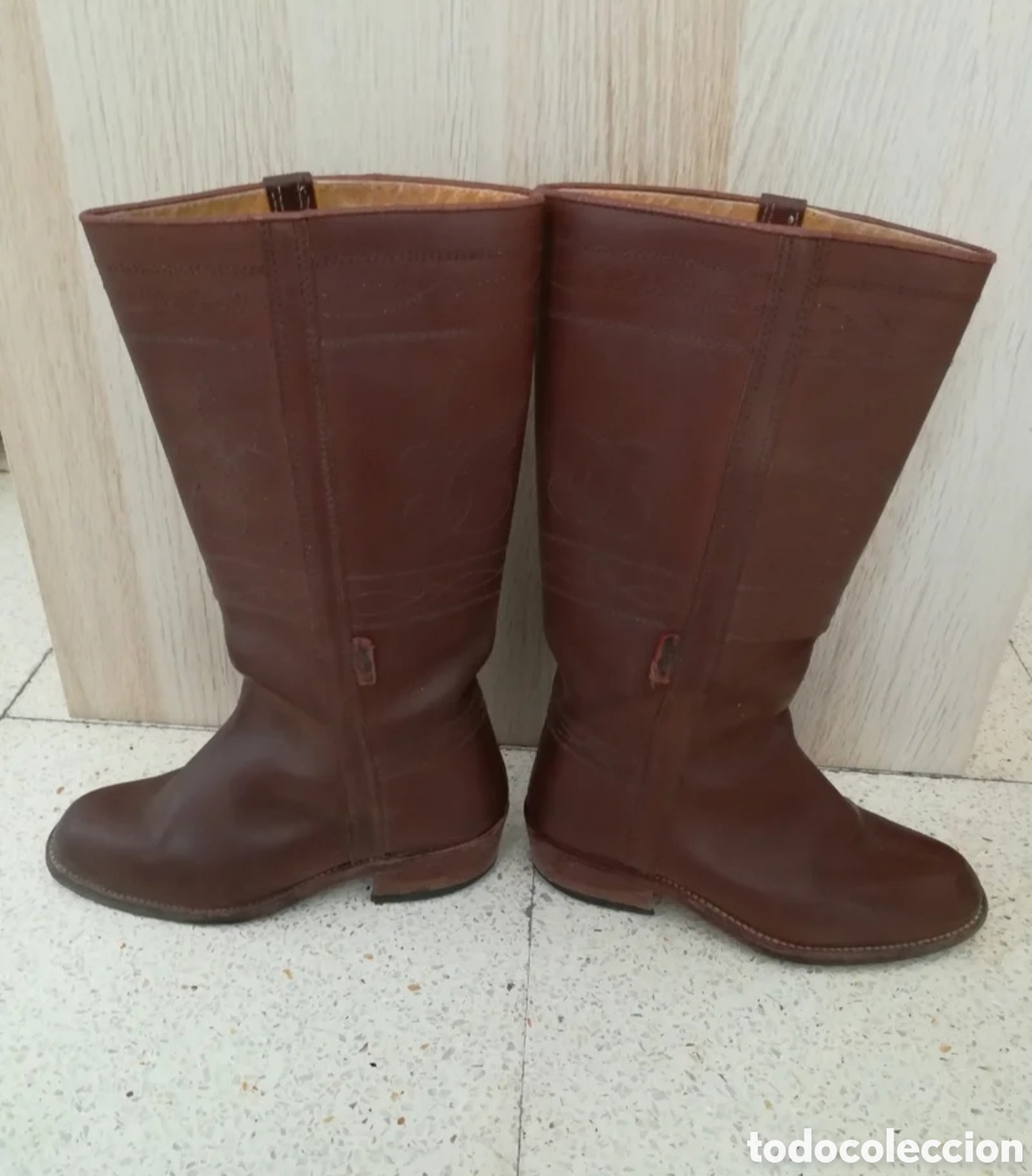 Vintage: Botos Valverde del Camino / botas rocieras - Foto 3