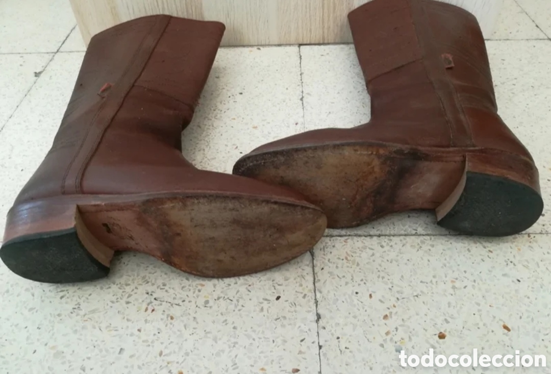Vintage: Botos Valverde del Camino / botas rocieras - Foto 4