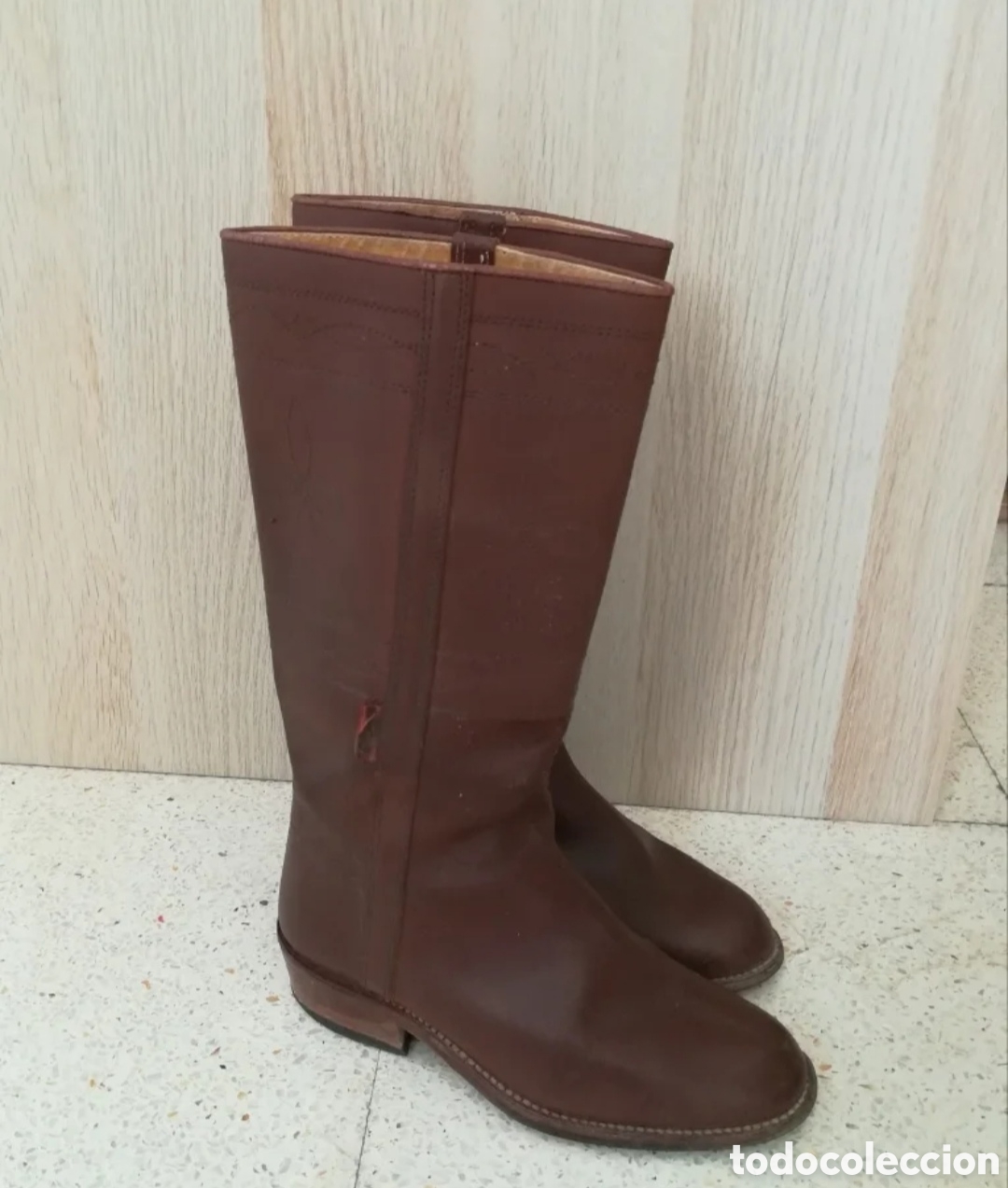 Vintage: Botos Valverde del Camino / botas rocieras - Foto 5