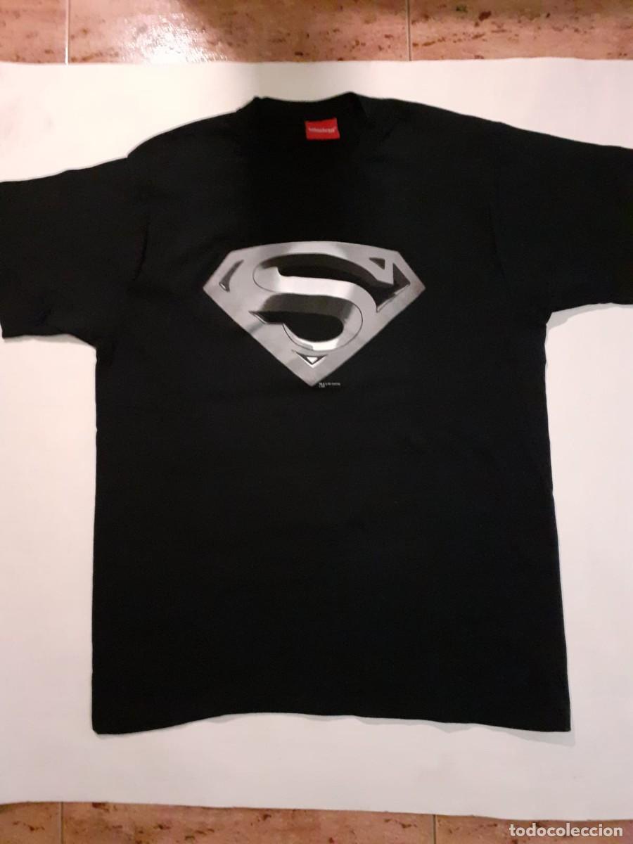Vintage: Camiseta Promocional Telepizza - Superman Returns (A&ntilde;o 2006) - Oficial DC Comics Nueva Sin Estrenar
