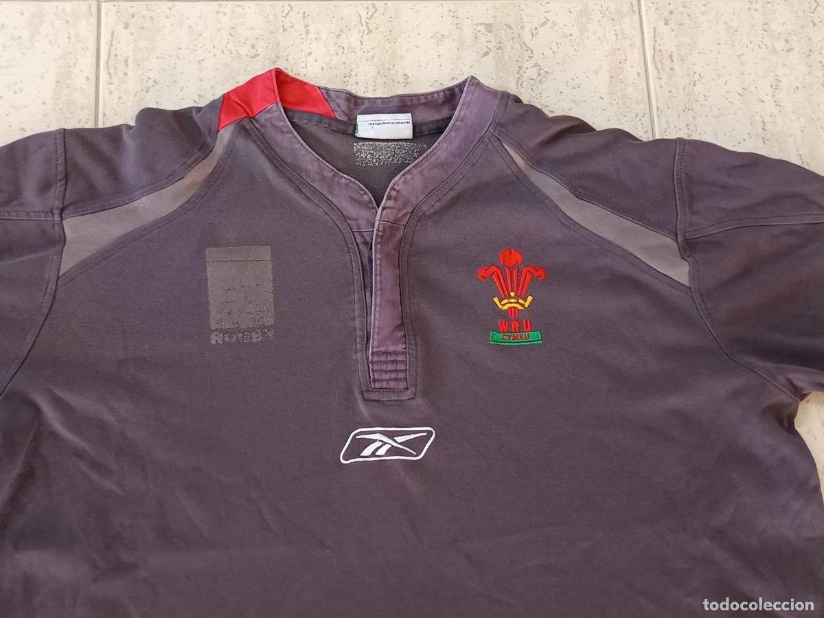 Vintage: Camiseta Wales Rugby Union (WRU) Cymru &ndash; Rugby World Cup 2007 | Reebok | Talla XXL