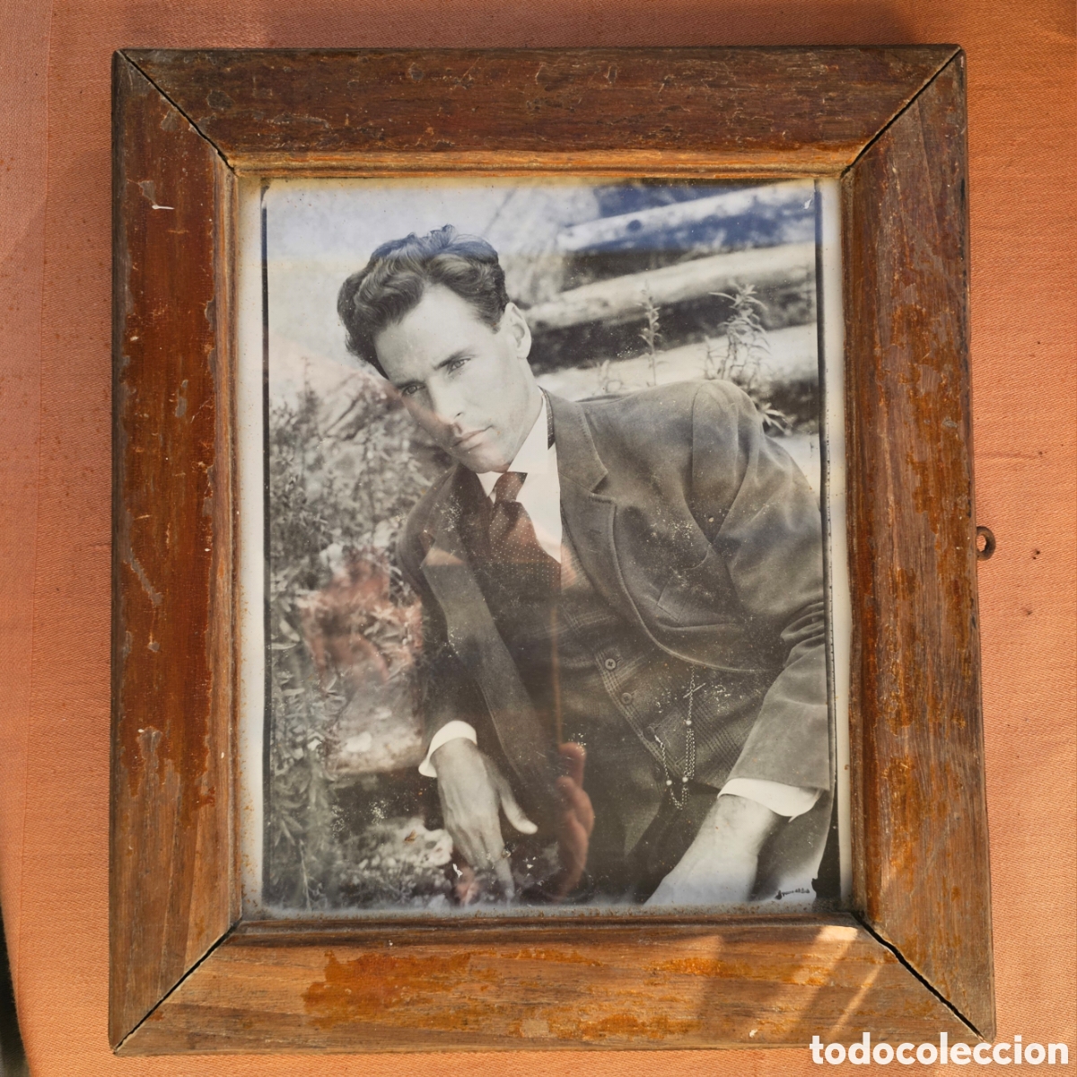 Vintage: MARCO MADERA CON FOTO MODA HOMBRE