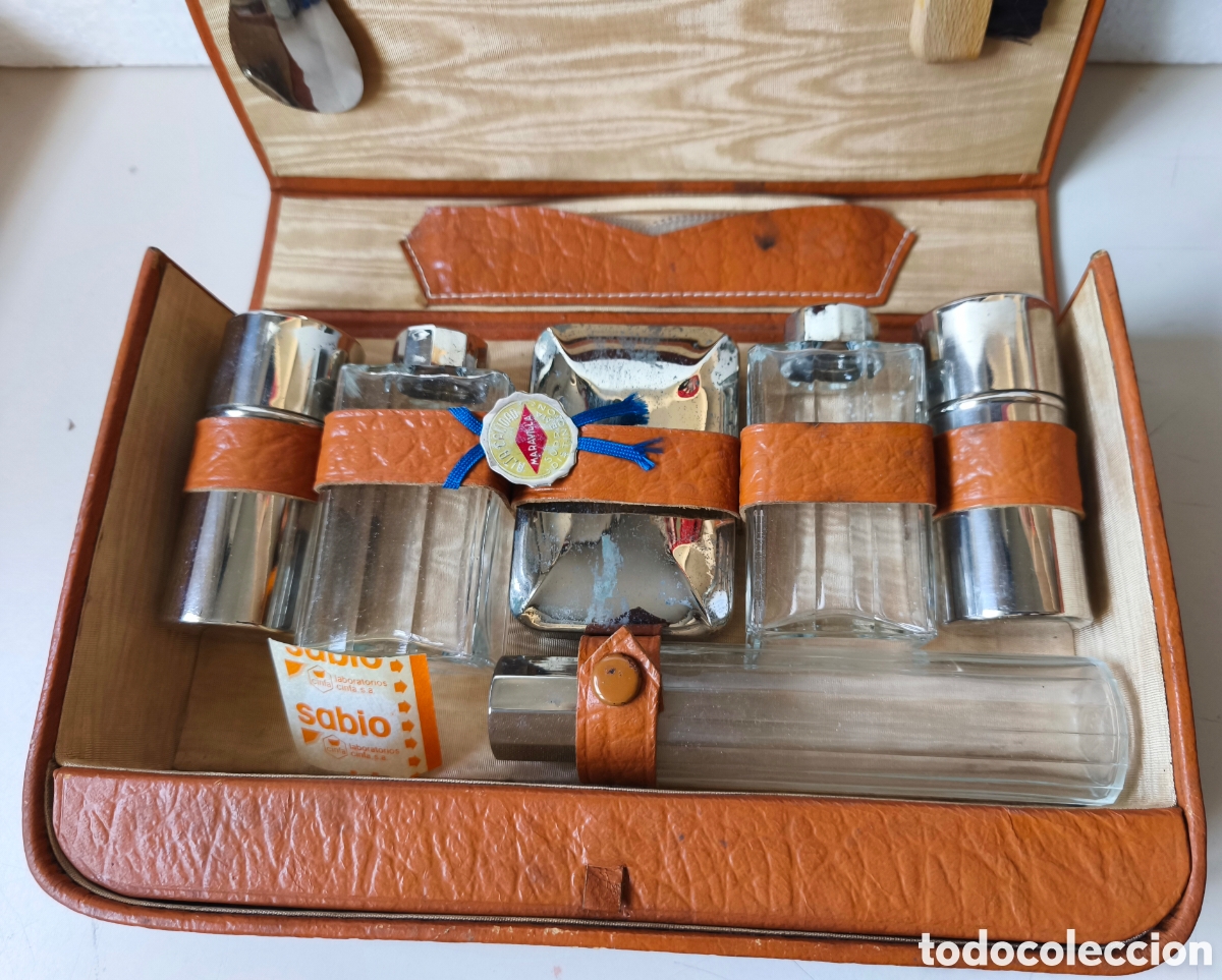 Vintage: NECESER DE VIAJE SIMIL CAREY - Foto 2