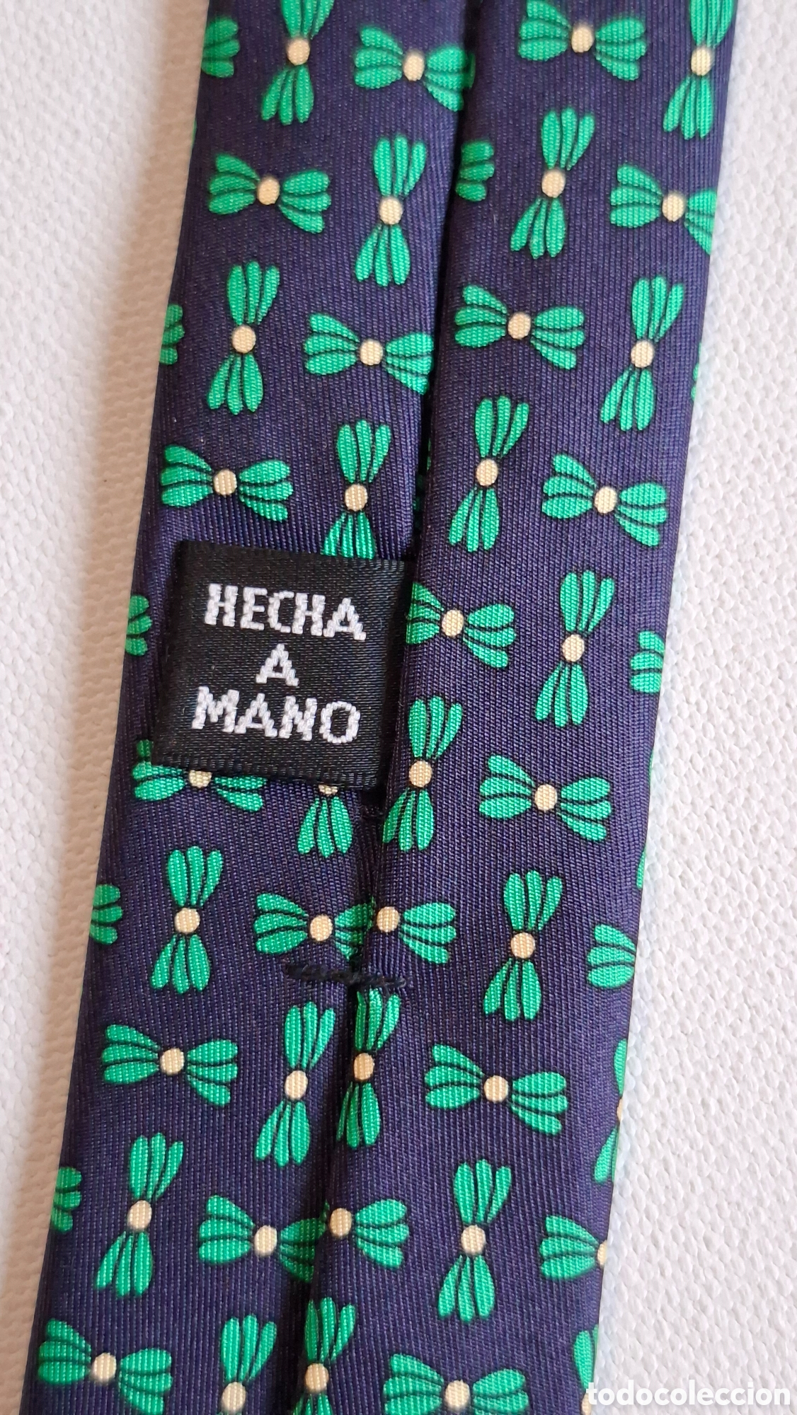 Vintage: Corbata Seda Natural Nueva - Foto 10