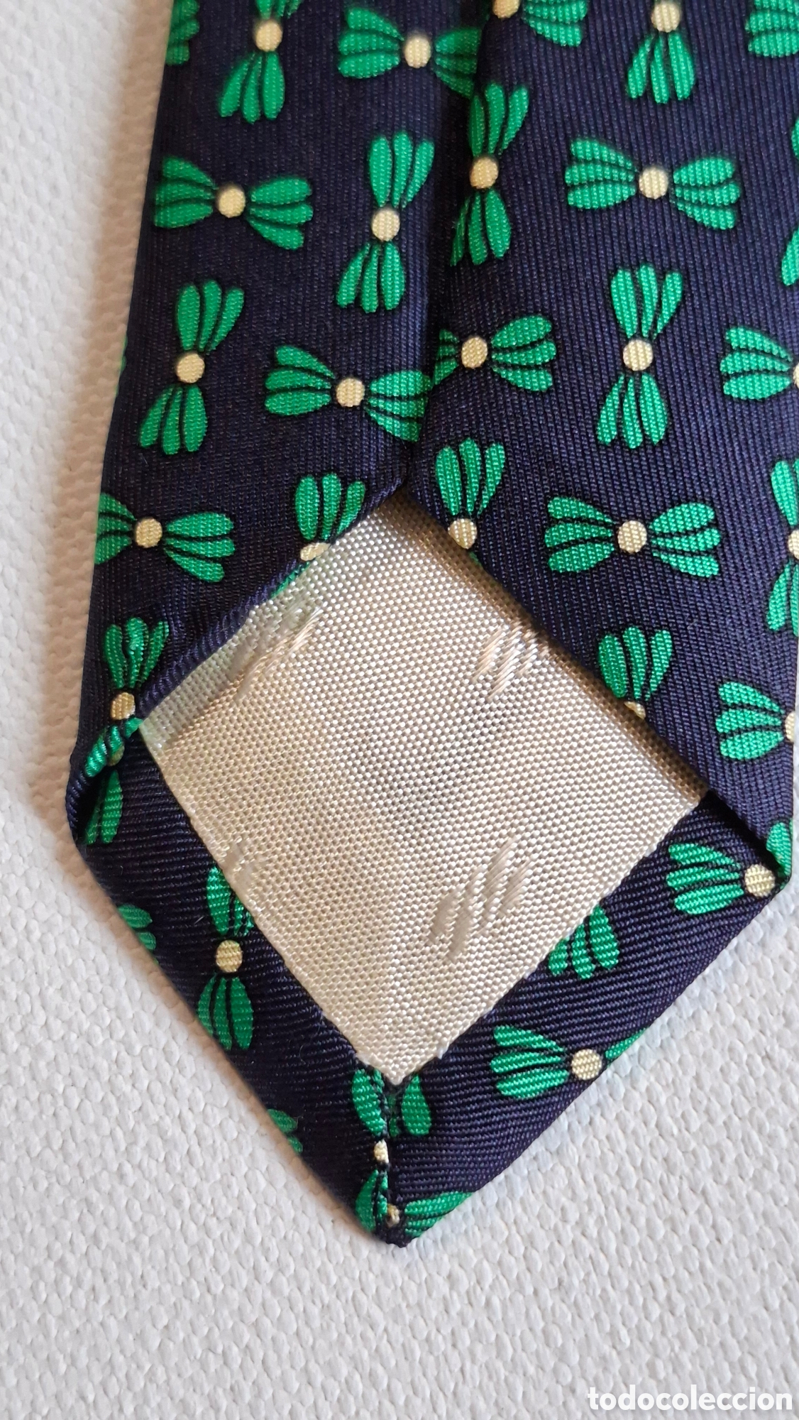 Vintage: Corbata Seda Natural Nueva - Foto 13