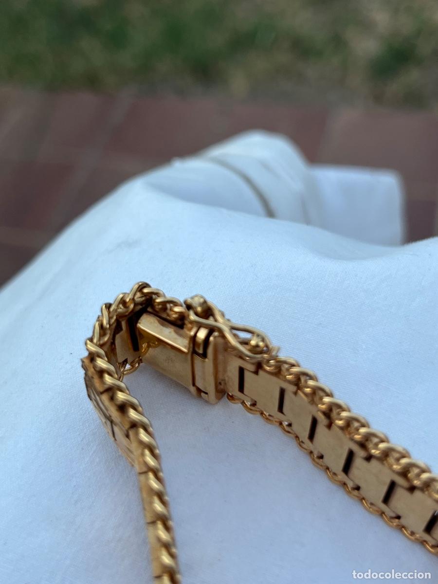 Vintage: Pulsera mujer( metal - dorado)