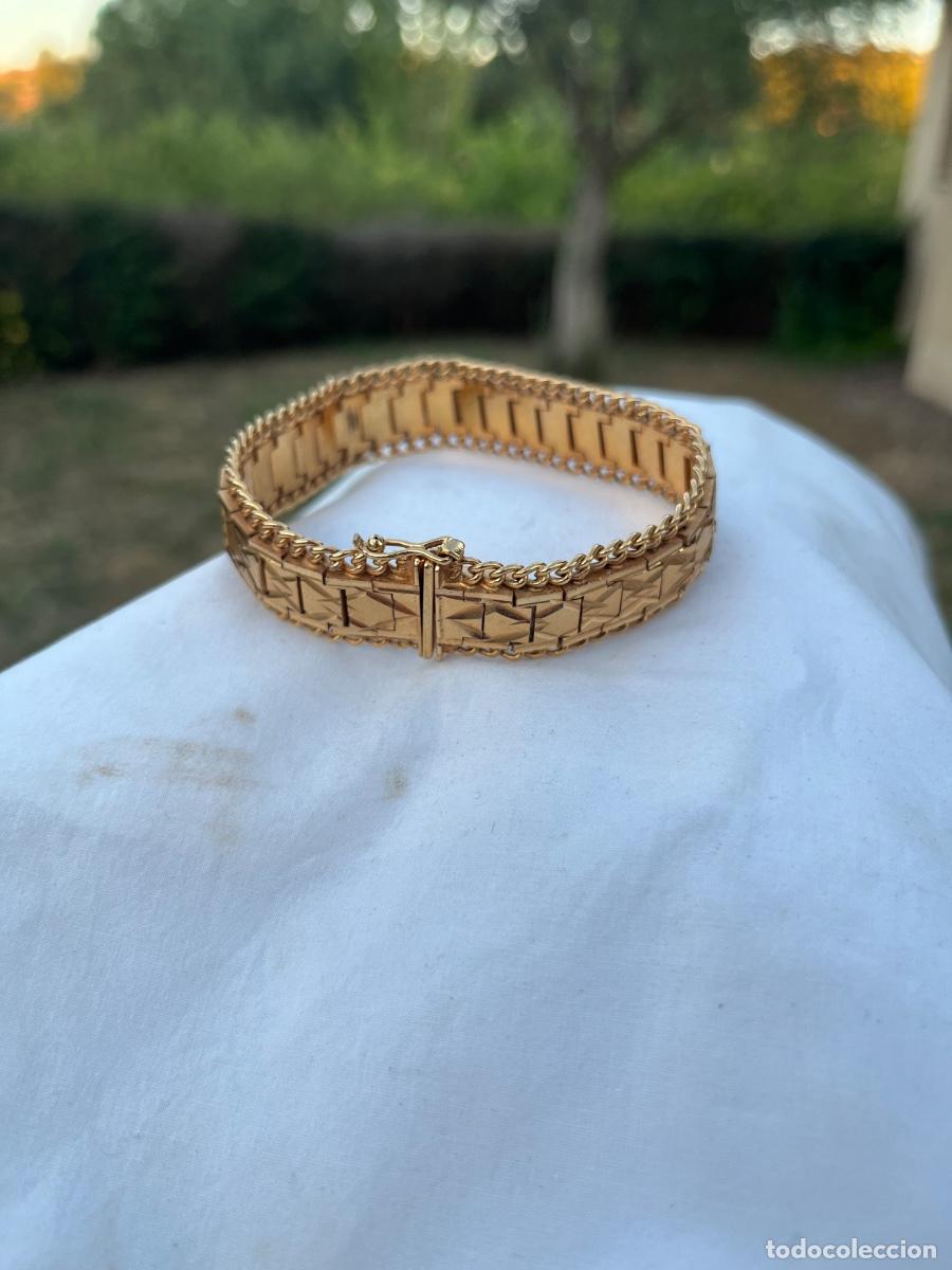 Vintage: Pulsera mujer( metal - dorado) - Foto 3