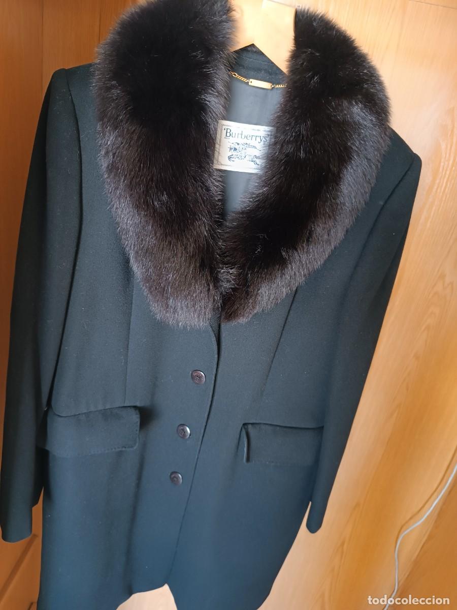 Vintage: Abrigo Burberry Lana