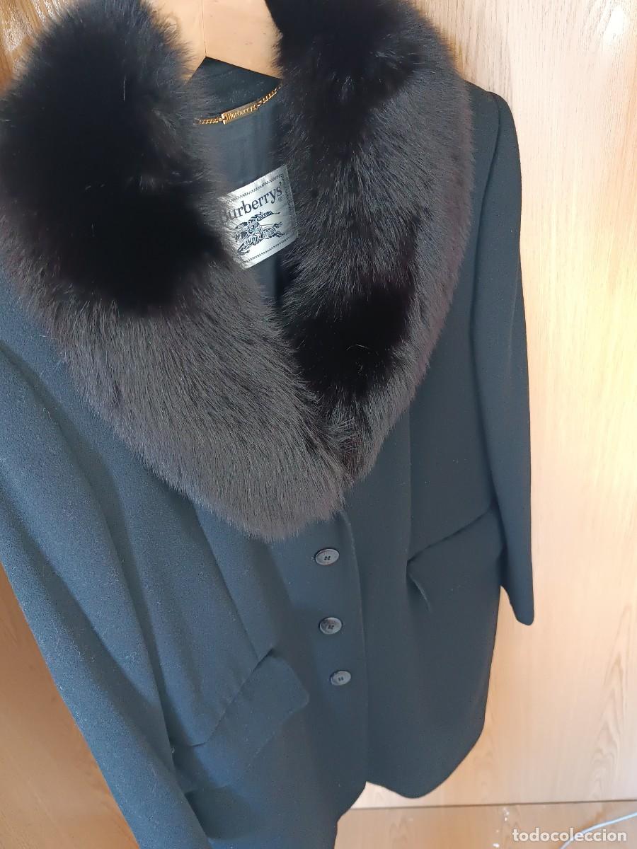 Vintage: Abrigo Burberry Lana - Foto 3