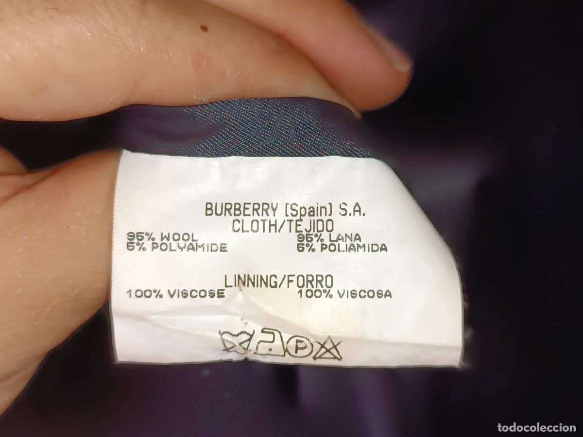 Vintage: Abrigo Burberry Lana - Foto 7