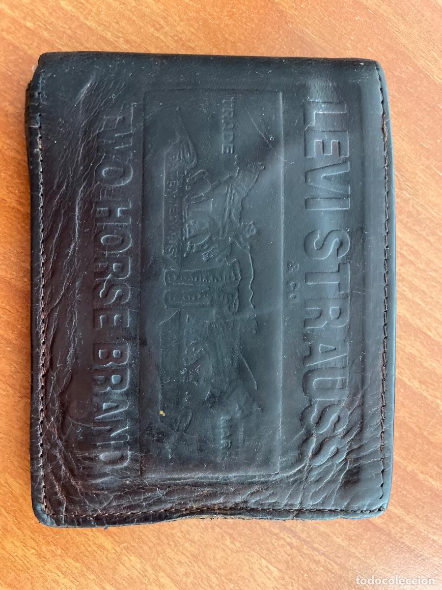 Vintage: Antigua cartera Levi Strauss cuero