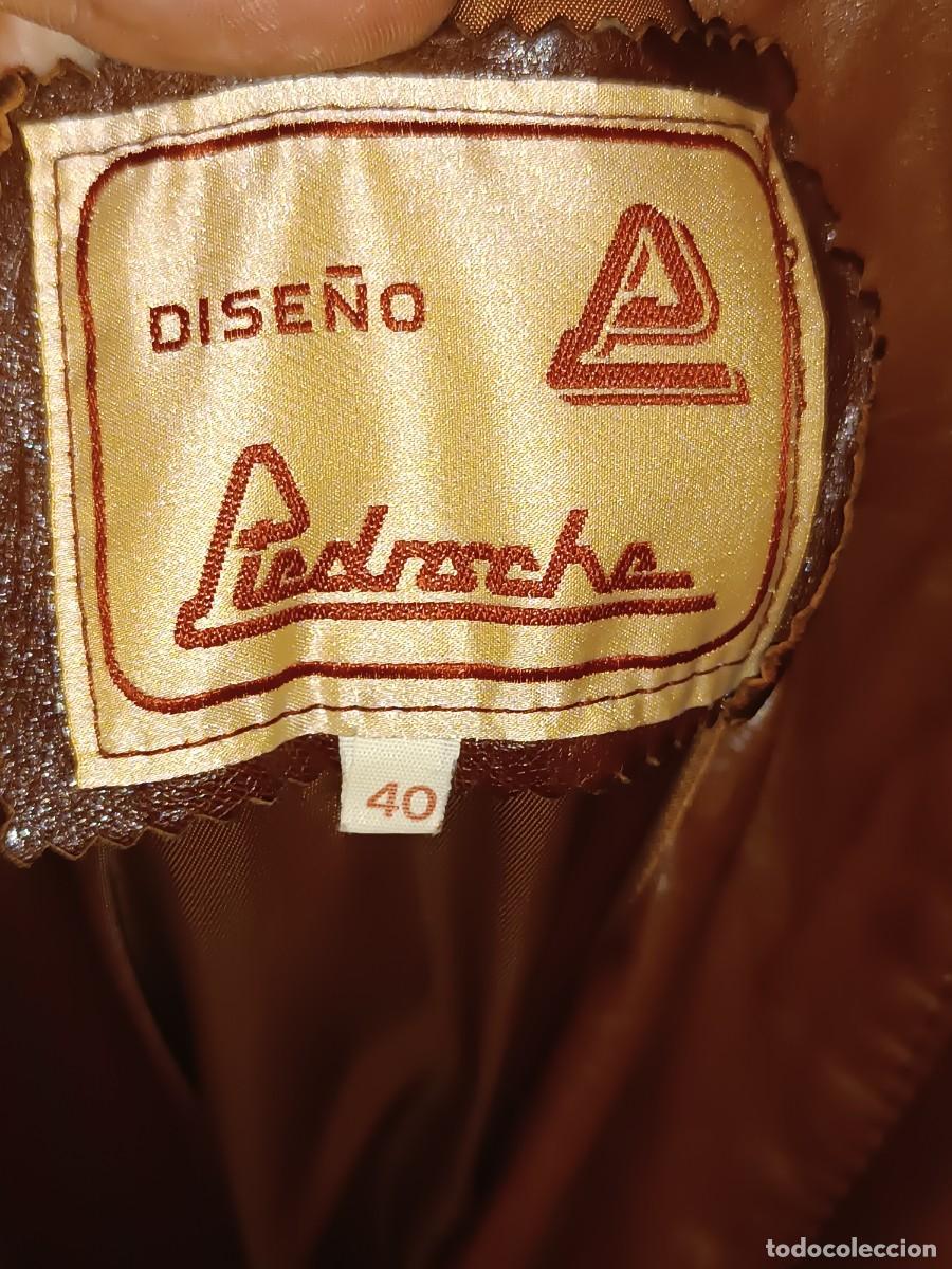 Vintage: Abrigo de Piel Liedrosche - Foto 6