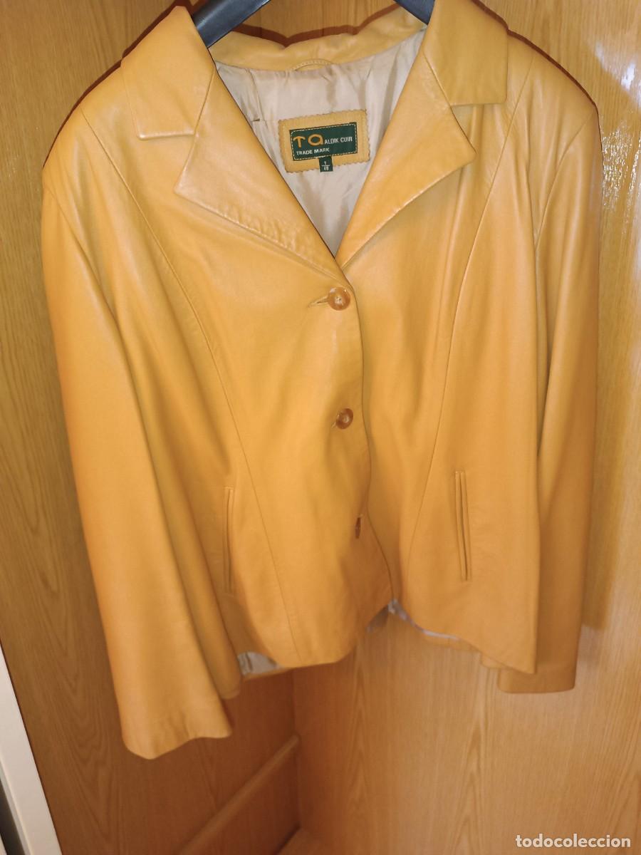 Vintage: Chaqueta Piel de Vacuno