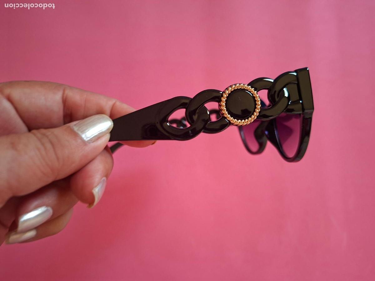 Vintage: Gafas de sol color negro para se&ntilde;ora