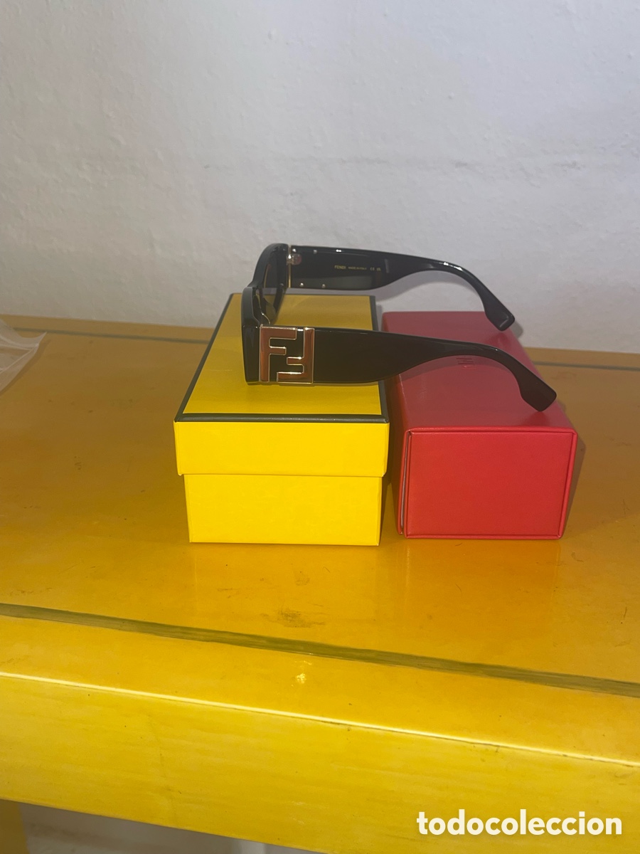 Vintage: Gafas de sol mujer Fendi - Foto 4