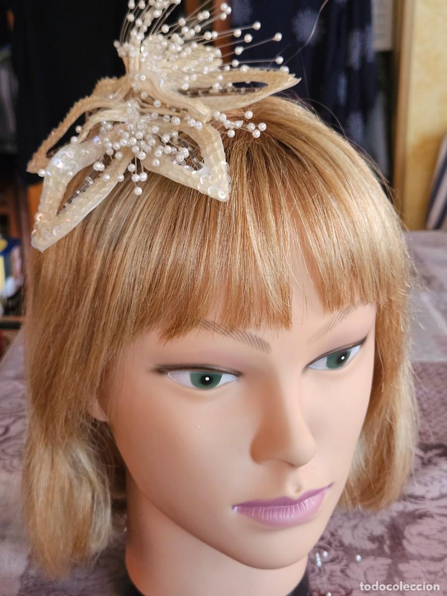 Vintage: Tocado De Novia Vintage Para El Cabello, Comprado En Pronovias En 1989.