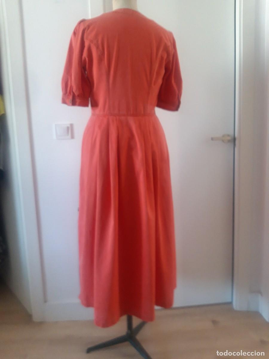 Vintage: Vestido austriaco, en algodon. Talla42. - Foto 6