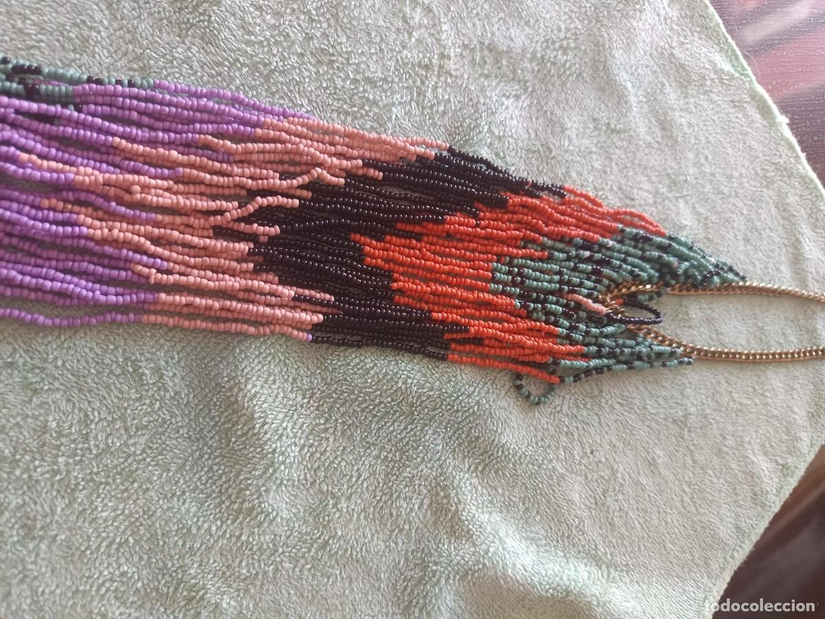 Vintage: Multicollar de abalorios multicolor de estilo &eacute;tnico - Foto 4