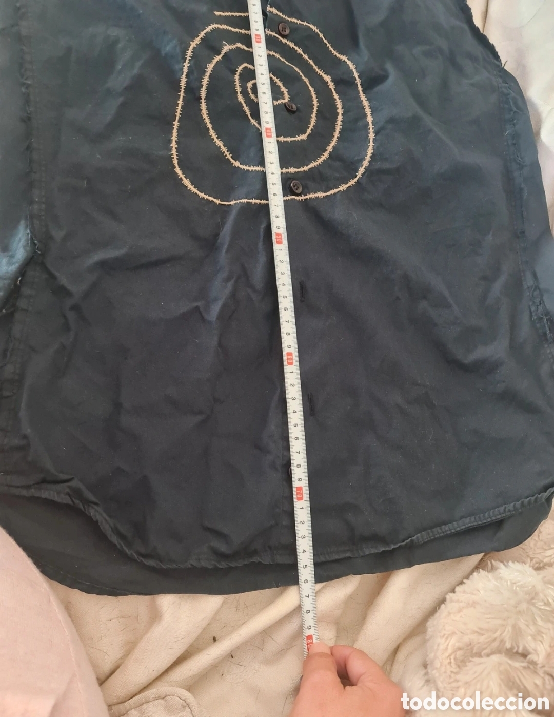 Vintage: Retro 100% Original Camisa/Chaleco Sin uso - Foto 7