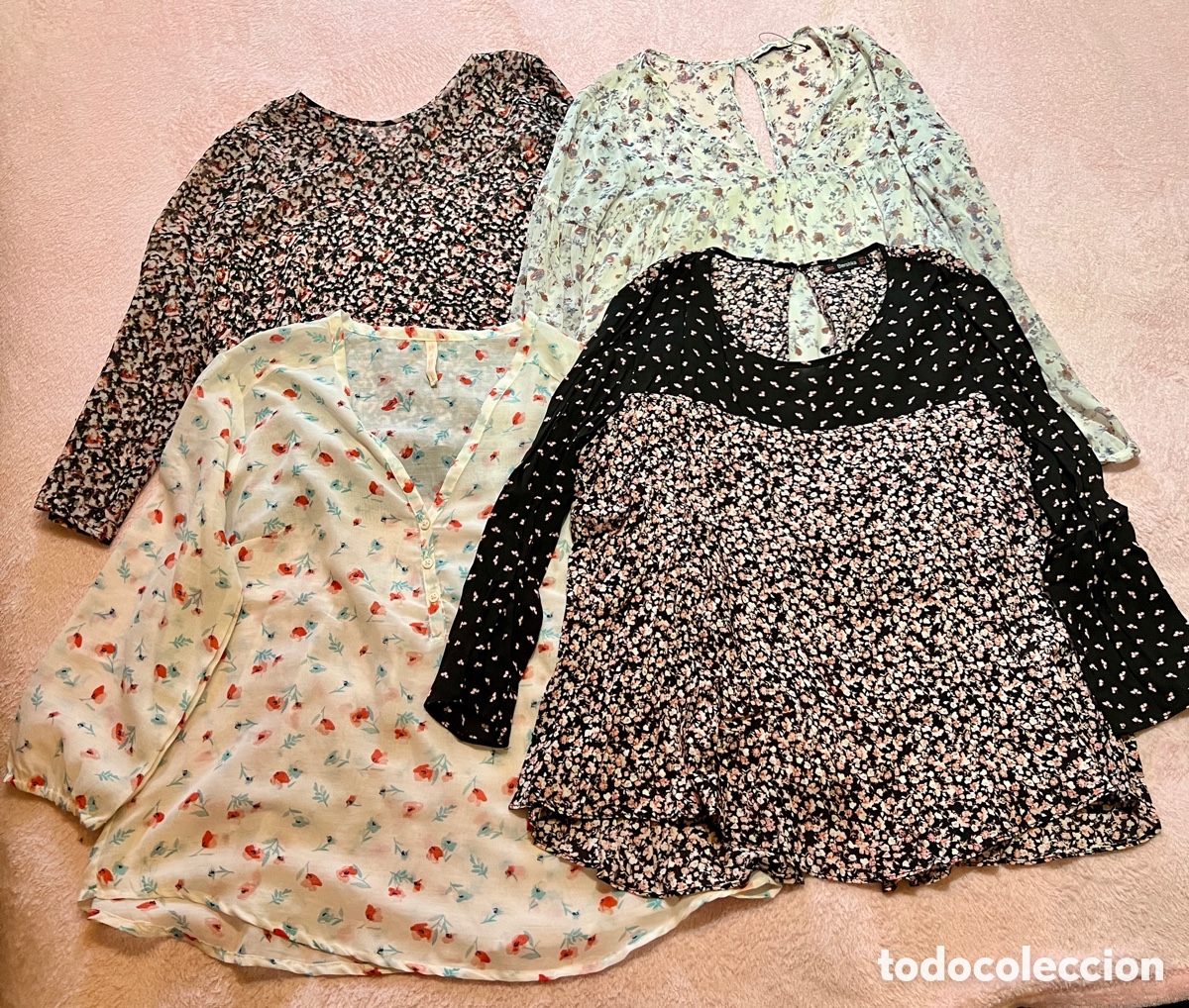 Vintage: Lote 4 blusas T/L Bershka nuevas
