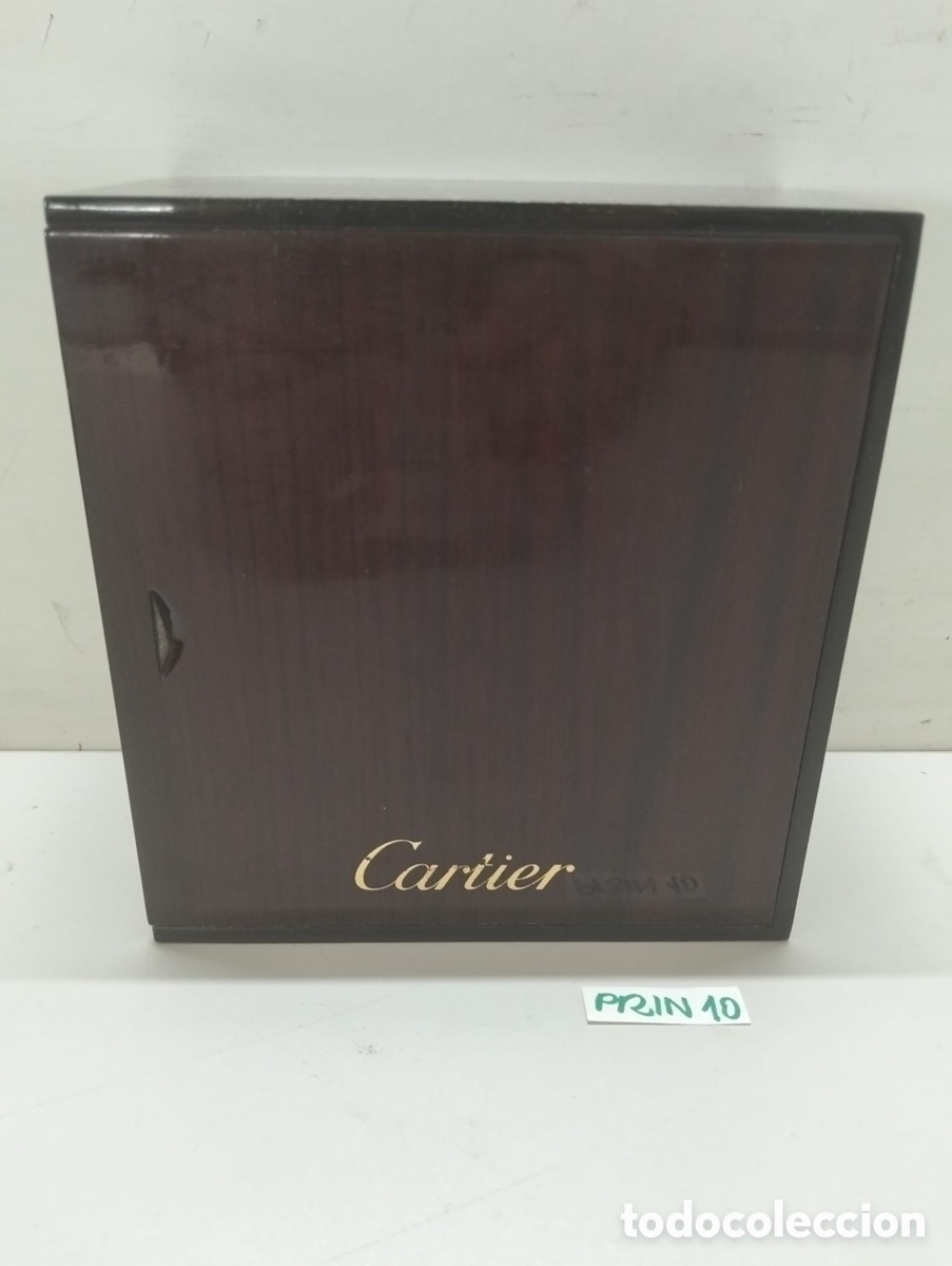 Vintage: Caja de caoba de Cartier - Foto 2