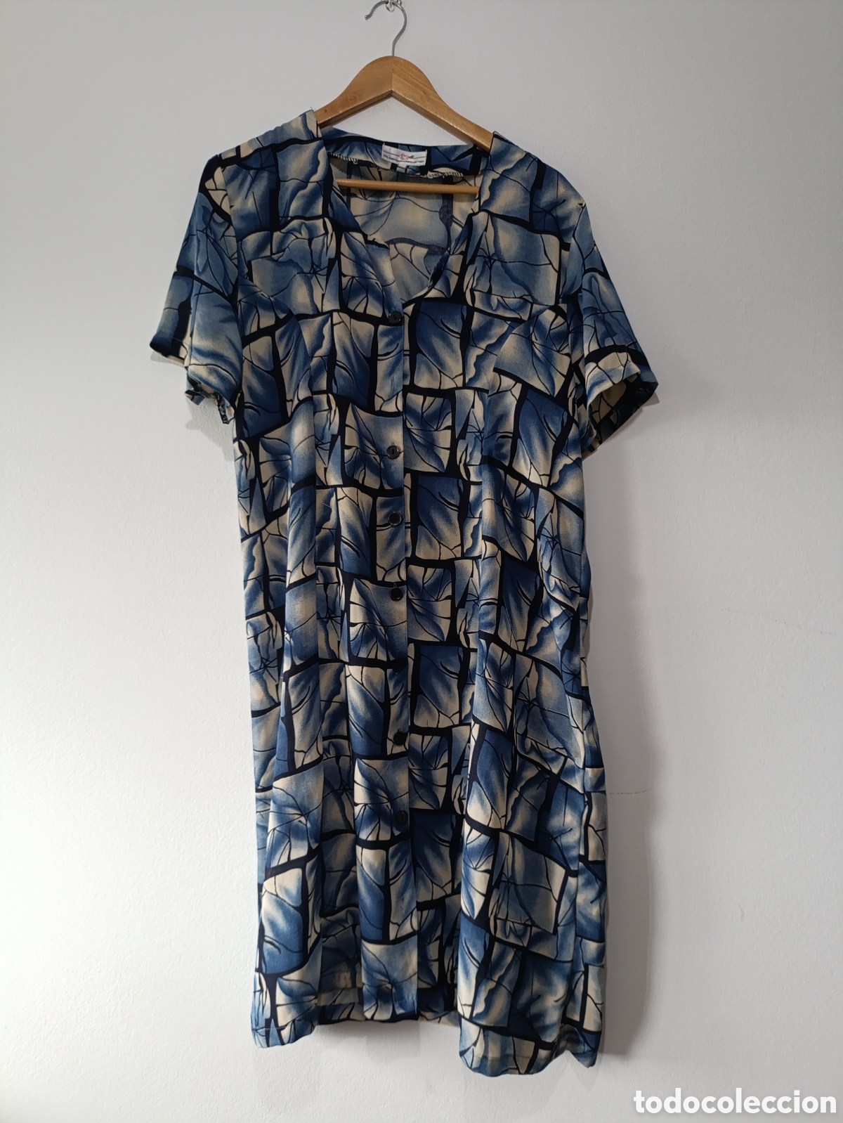 Vintage: Vestido estampado vintage