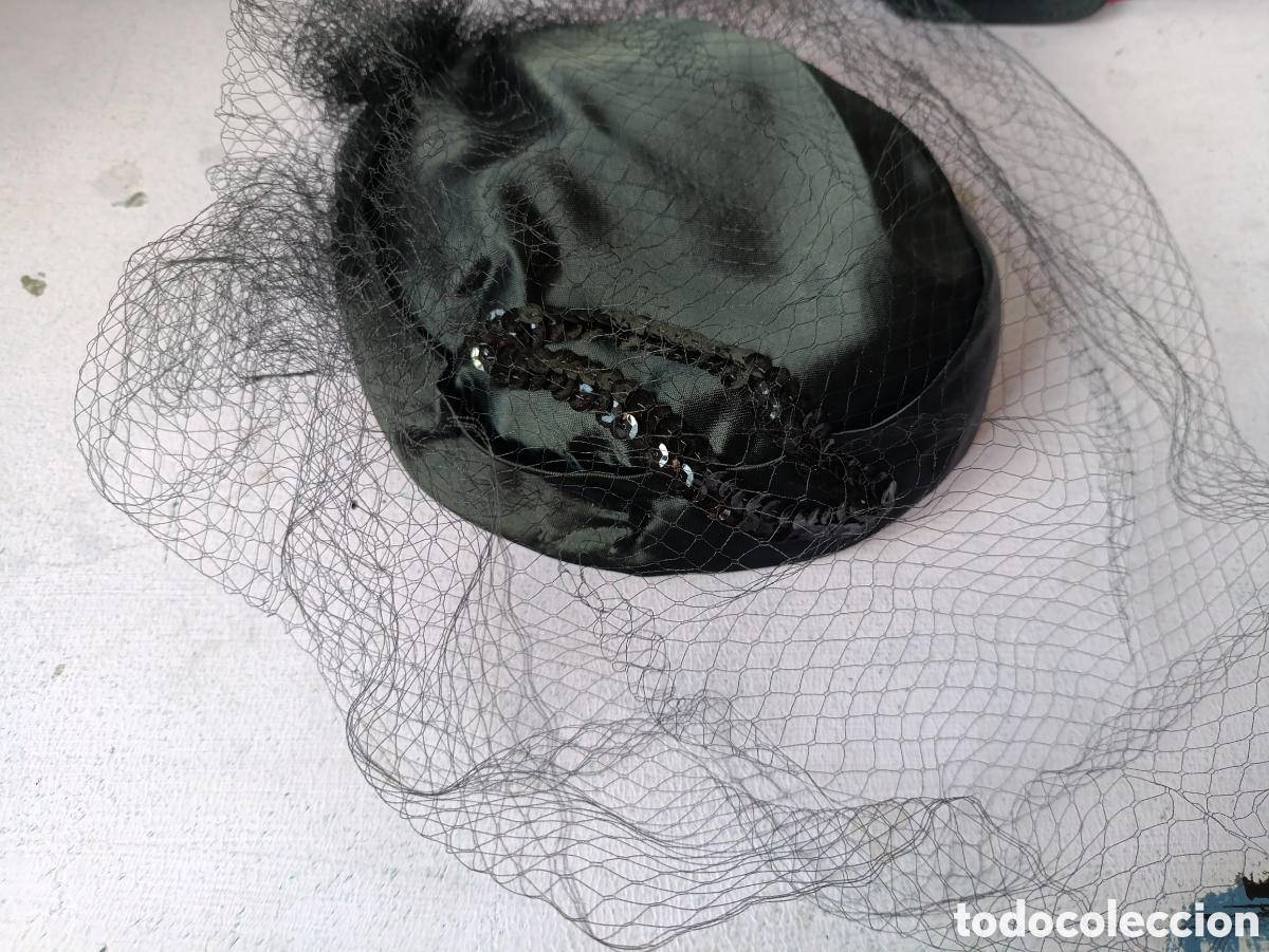 Vintage: Sombrero vintage con redecilla
