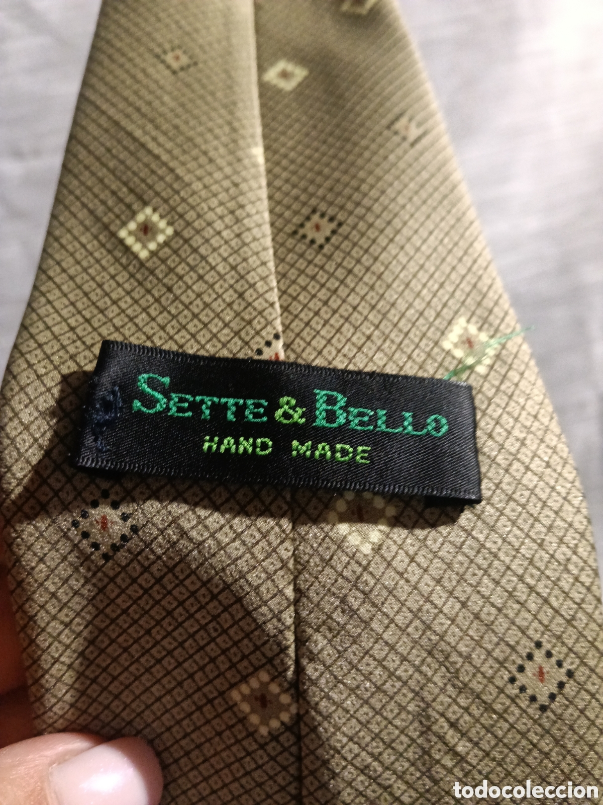 Vintage: Corbata italiana hombre - Foto 2